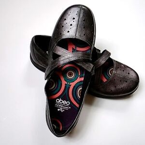 Abeo Aero Mary Janes System Bronze Brown Leather Upper Women's Shoes Size 10